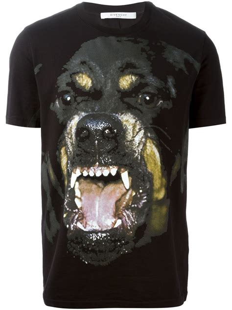 givenchy rottweiler shirt black|givenchy rottweiler shirt price.